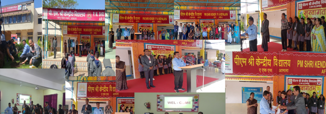 Visit of Dr.R.Senthil Kumar, Deputy Commissioner KVS RO Bhopal Dt.13.03.2024